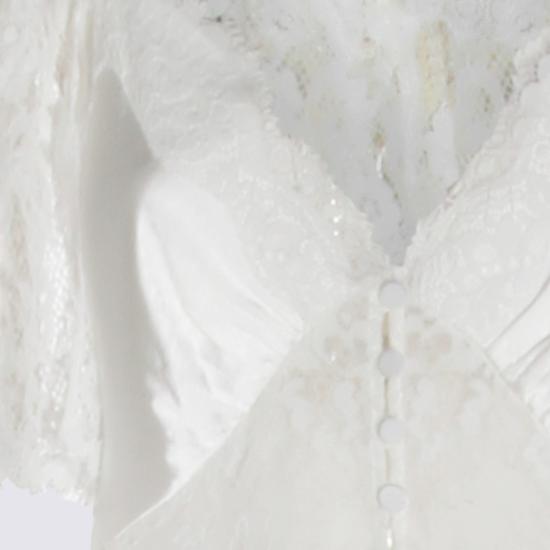 26SS 셀프 포트레이트 롱 원피스 RS26176XAWWHITE White - SELF PORTRAIT