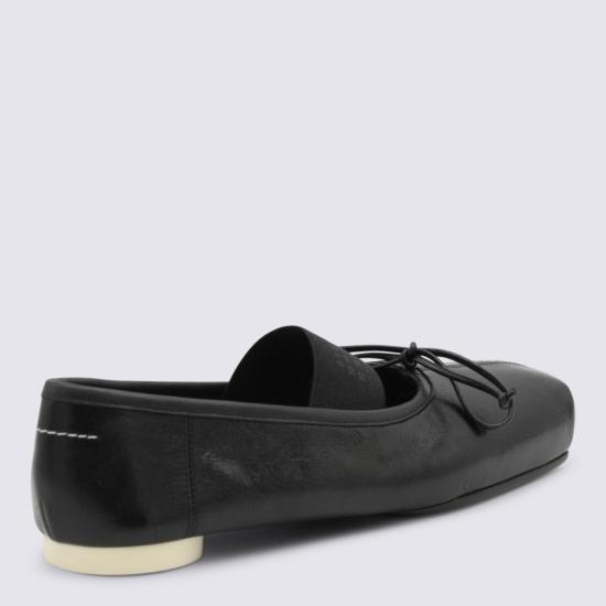 26SS MM6 메종마르지엘라 발레 플랫 슈즈 S59WZ0103P7561T8013 Black - MM6 MAISON MARGIELA