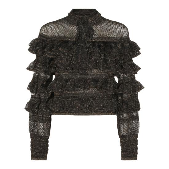 26SS 짐머만 블라우스 4326TC261MTBK Black