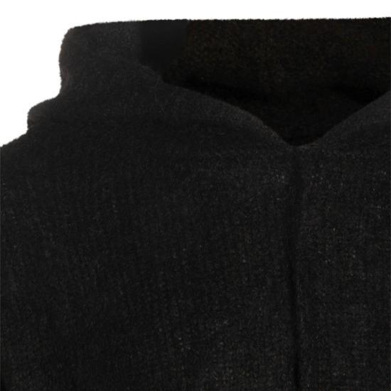 25FW 톰크롬 후드 티셔츠 MK12611 Black - THOM KROM
