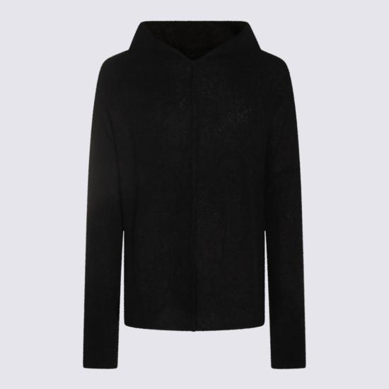 25FW 톰크롬 후드 티셔츠 MK12611 Black - THOM KROM