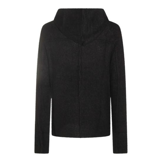 25FW 톰크롬 후드 티셔츠 MK12611 Black - THOM KROM