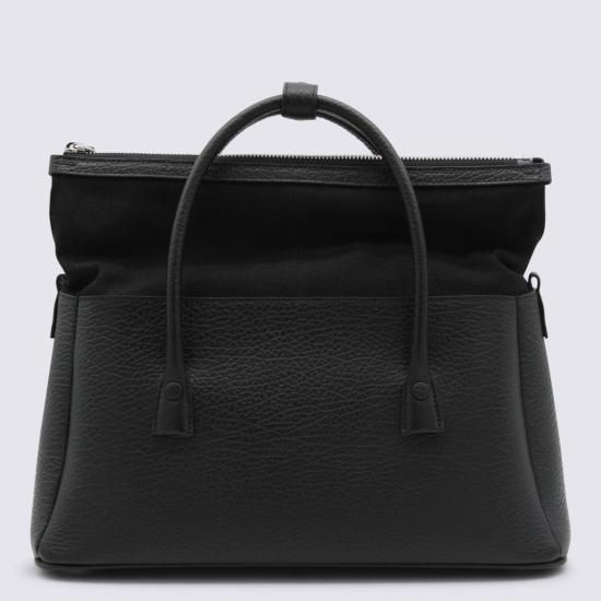 26SS 마르지엘라 5AC 미디엄 토트백 SB1WD0058P8833T8013 Black - MAISON MARGIELA
