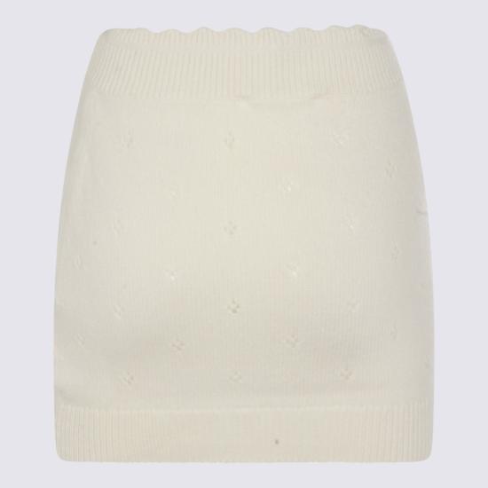 25FW 끌로에 숏 스커트 CH25WMJ06590107 White - CHLOE