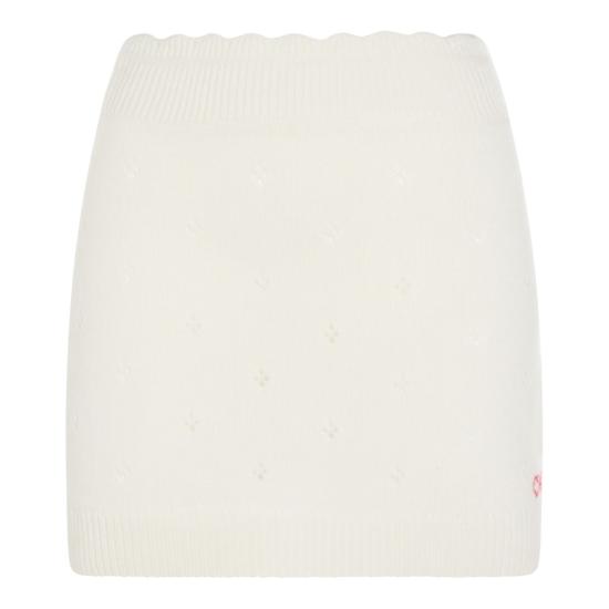 25FW 끌로에 숏 스커트 CH25WMJ06590107 White