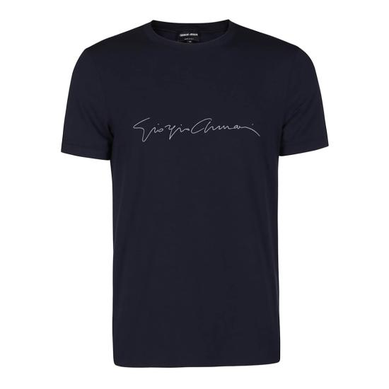 26SS 조르지오 아르마니 반팔 티셔츠 6GST56SJP4ZUBSG Black