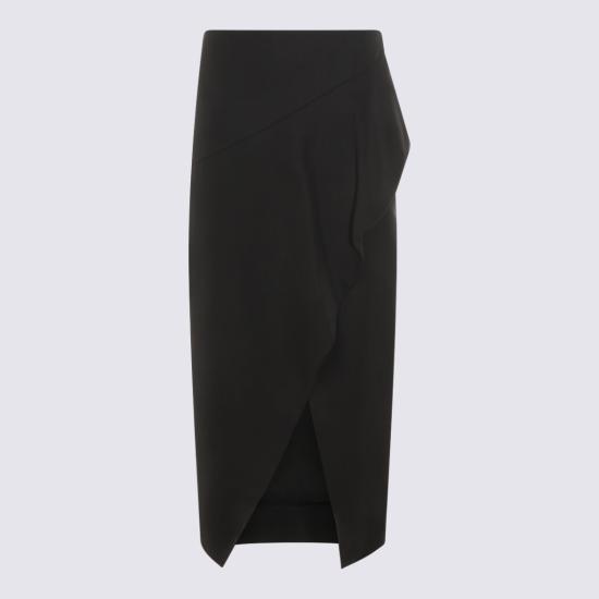 26SS 케이트 롱 스커트 4117527200 Black - KHAITE