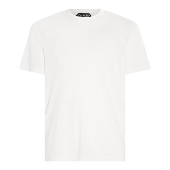 25FW 톰포드 반팔 티셔츠 JCS004JMT012AW002 White