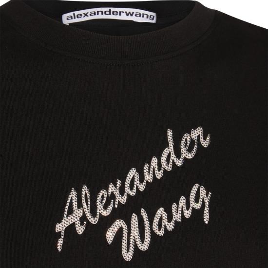 25FW 알렉산더 왕 반팔 티셔츠 1CC3251134001 Black - ALEXANDER WANG