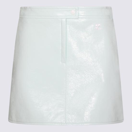 26SS 쿠레쥬 미디 스커트 223CJU001VY00147038 White - COURREGES