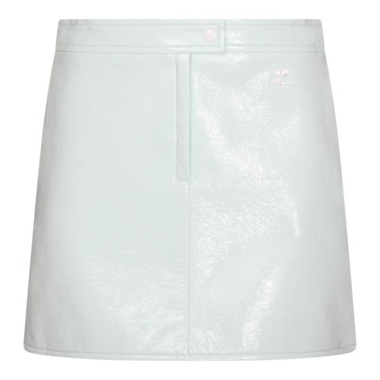 26SS 쿠레쥬 미디 스커트 223CJU001VY00147038 White