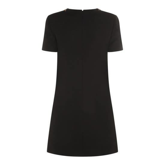 26SS 발렌티노 가라바니 미디 원피스 8B3VAHH71CFCRC Black - VALENTINO GARAVANI