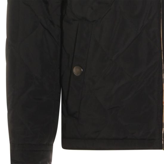 26SS 버버리 리버시블 퀼티드 나일론 오버셔츠 8115788A1189 Black - BURBERRY