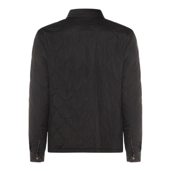 26SS 버버리 리버시블 퀼티드 나일론 오버셔츠 8115788A1189 Black - BURBERRY