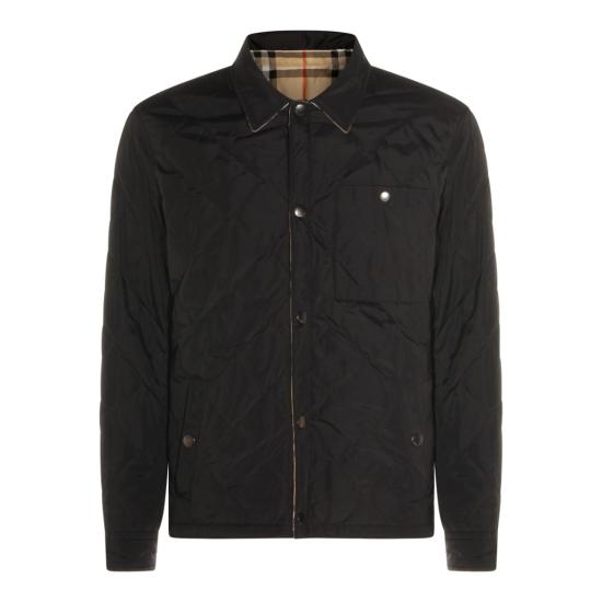 26SS 버버리 리버시블 퀼티드 나일론 오버셔츠 8115788A1189 Black