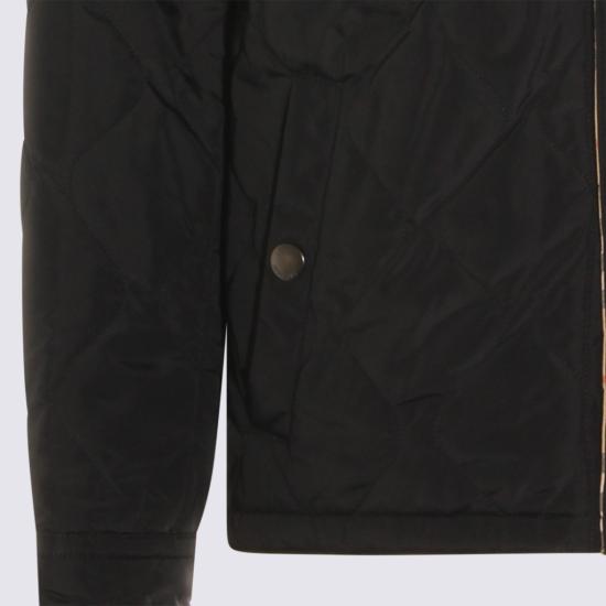 26SS 버버리 리버시블 퀼티드 나일론 오버셔츠 8115788A1189 Black - BURBERRY