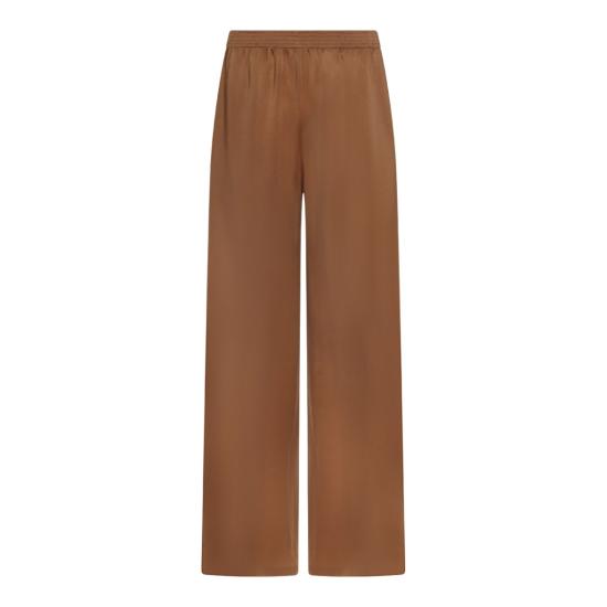 26SS 파비아나 필리피 아멜리아 엔버 새틴 팬츠 PAD266F291D9081268 Brown