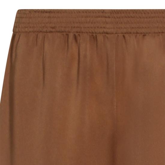 26SS 파비아나 필리피 아멜리아 엔버 새틴 팬츠 PAD266F291D9081268 Brown - FABIANA FILIPPI