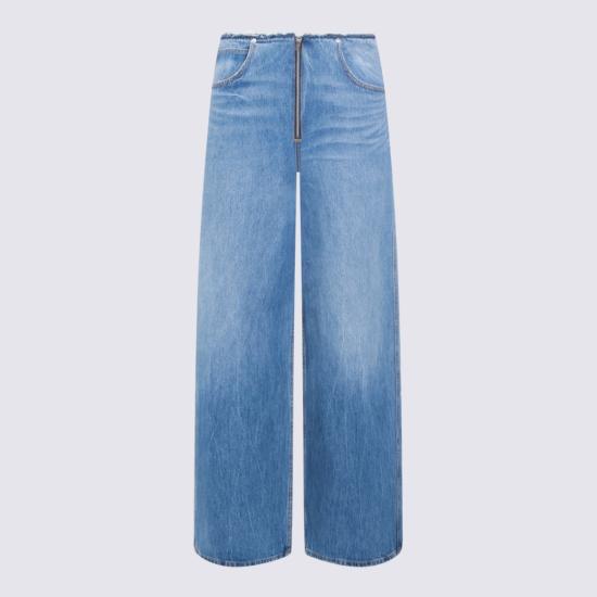 26SS 알렉산더 왕 데님 팬츠 4DC1264902400C Blue - ALEXANDER WANG