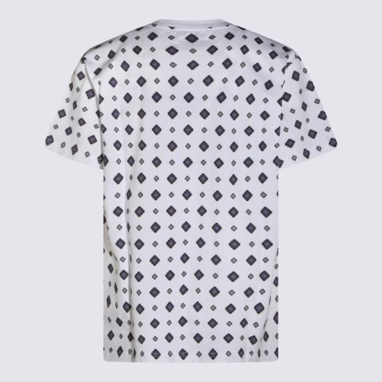 26SS 모스키노 반팔 티셔츠 261ZZ071702412001 White - MOSCHINO