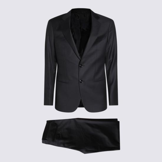 26SS 조르지오 아르마니 수트 세트 GM000605TE10061UB109 Black - GIORGIO ARMANI