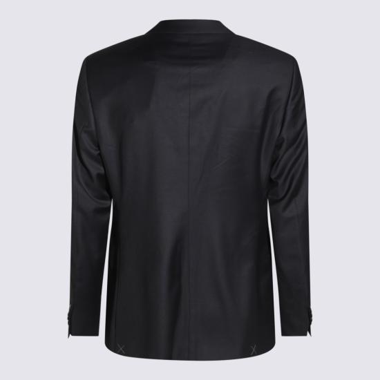 26SS 조르지오 아르마니 수트 세트 GM000605TE10061UB109 Black - GIORGIO ARMANI