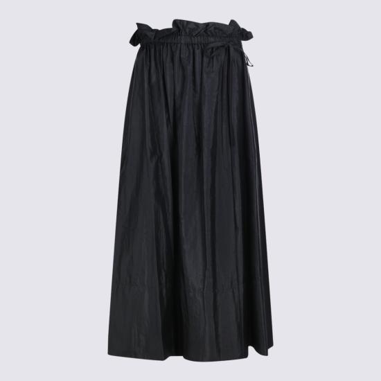 26SS 질샌더 롱 스커트 J40MA0178J70003001 Black - JIL SANDER
