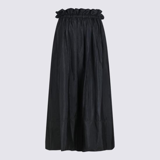 26SS 질샌더 롱 스커트 J40MA0178J70003001 Black - JIL SANDER