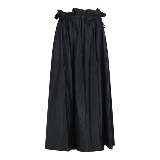 26SS 질샌더 롱 스커트 J40MA0178J70003001 Black
