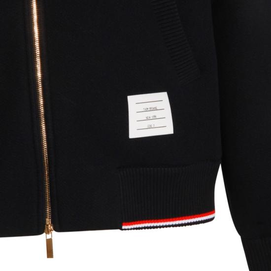 25FW 톰브라운 봄버 자켓 MJT545AJ0233415 Black - THOM BROWNE