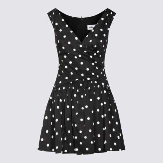 26SS 셀프 포트레이트 숏 원피스 RS26209SBBLACK Black - SELF PORTRAIT