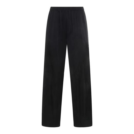 26SS 파비아나 필리피 아멜리아 엔버 새틴 팬츠 PAD266F291D9085146 Black