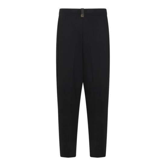 26SS 파비아나 필리피 스트레이트 팬츠 PAD266F336L7475146 Black - FABIANA FILIPPI