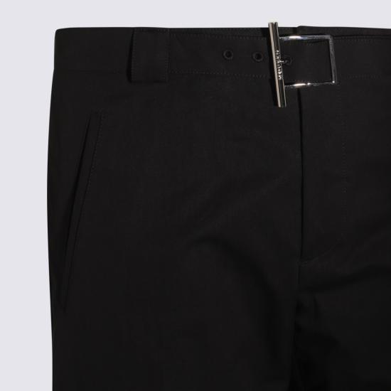 25FW 알렉산더 맥퀸 스트레이트 팬츠 838658QSAA91000 Black - ALEXANDER MCQUEEN