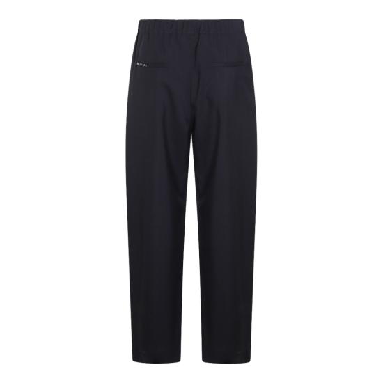 25FW 마르니 스트레이트 팬츠 PAMA0482S2TW83900B99 Black - MARNI