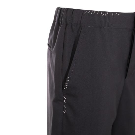 25FW 마르니 스트레이트 팬츠 PAMA0482S2TW83900B99 Black - MARNI