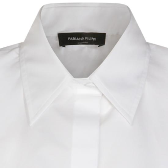 26SS 파비아나 필리피 셔츠 CAD266F309L58221 White - FABIANA FILIPPI
