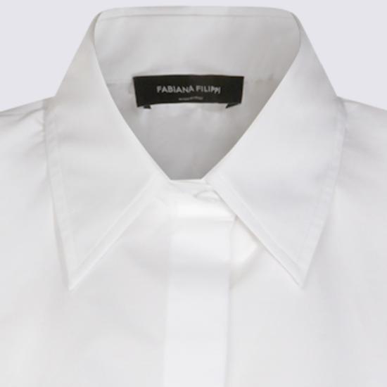 26SS 파비아나 필리피 셔츠 CAD266F309L58221 White - FABIANA FILIPPI