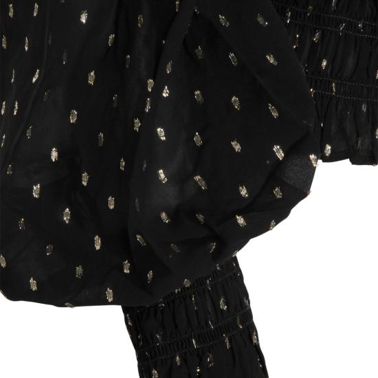 26SS 셀프 포트레이트 블라우스 RS26156TBBBLACK Black - SELF PORTRAIT