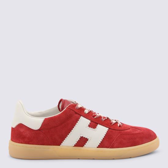 26SS 호간 스니커즈 HXW6470FB60UWX496N Red - HOGAN