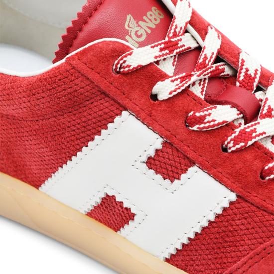 26SS 호간 스니커즈 HXW6470FB60UWX496N Red - HOGAN