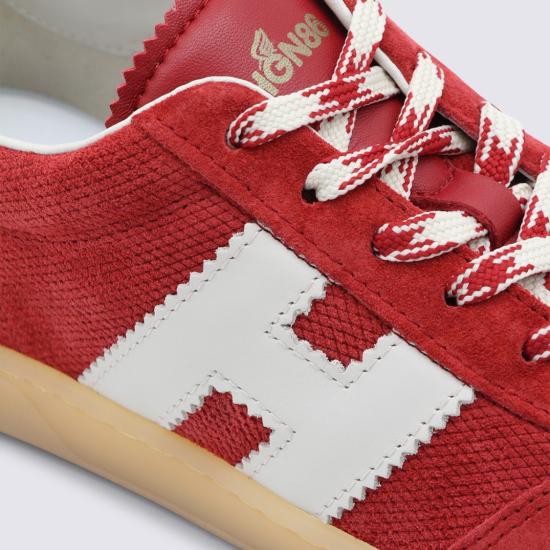 26SS 호간 스니커즈 HXW6470FB60UWX496N Red - HOGAN