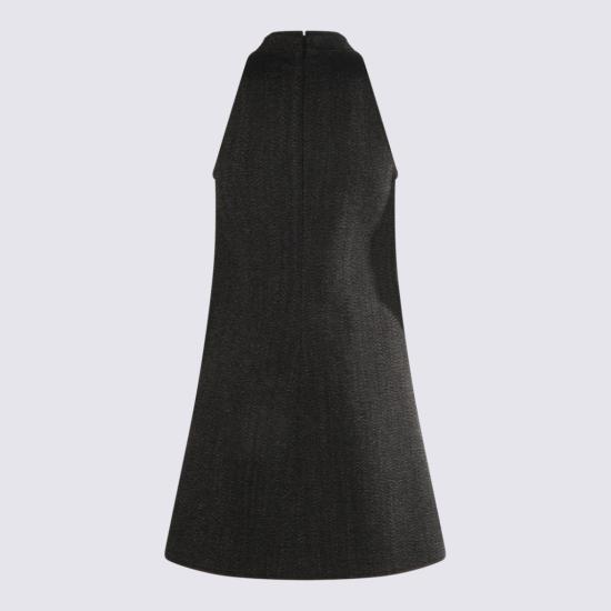 25FW 쿠레쥬 숏 원피스 325CRO671WO01449901 Black - COURREGES