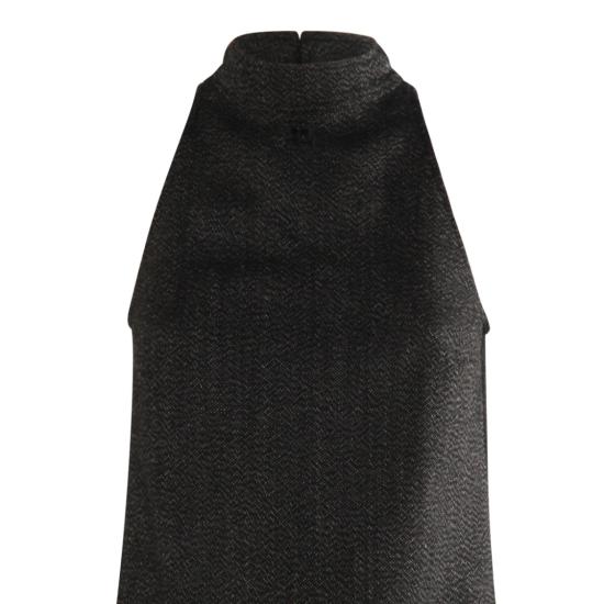 25FW 쿠레쥬 숏 원피스 325CRO671WO01449901 Black - COURREGES