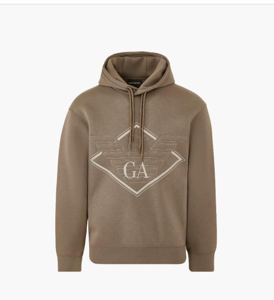 25FW 엠포리오 아르마니 긴팔 티셔츠 EM002882 AF18339 M6174 Beige