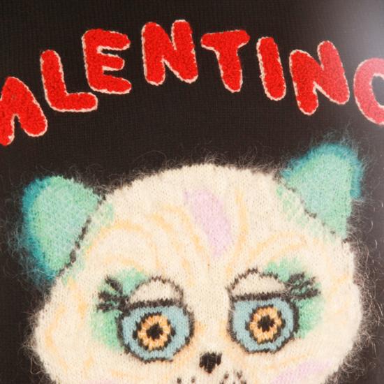 25FW 발렌티노 가라바니 스웨터 7B3K400Q9KAN78 Black - VALENTINO GARAVANI