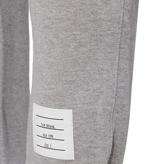 25FW 톰브라운 클래식 루프백 4바 스웨트팬츠 MJQ008H00535068 Grey - THOM BROWNE