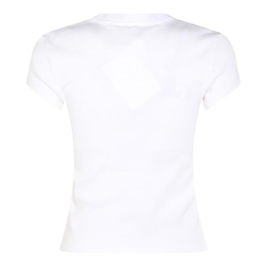 26SS 알렉산더 왕 반팔 티셔츠 1CC1261209100 White - ALEXANDER WANG