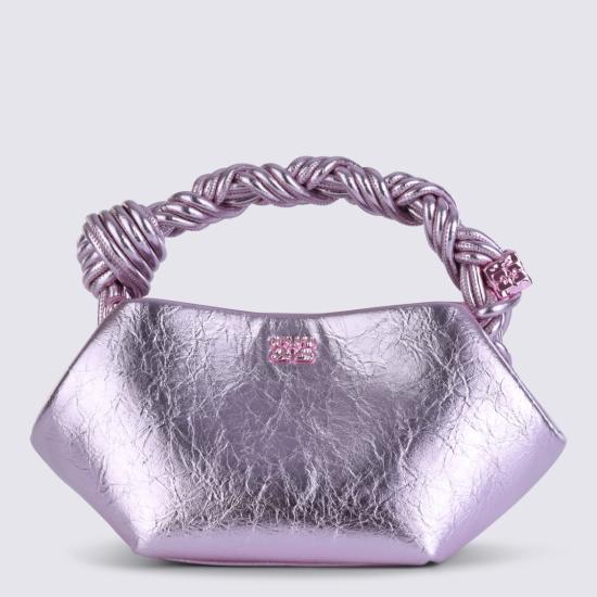 26SS 가니 메탈릭 미니 부백 B2100030499 Purple - GANNI