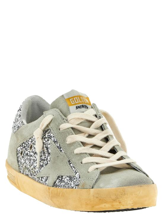 26SS 골든구스 실버 글리터 슈퍼스타 스니커즈 GWF00103F0034016036960369 - GOLDEN GOOSE